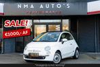 Fiat 500 0.9 TwinAir Lounge 52.000KM / PANO / AIRCO / PDC /, Auto's, Voorwielaandrijving, Euro 5, Gebruikt, Zwart