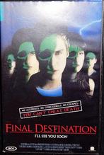 Final Destination VHS ex-rental, Cd's en Dvd's, VHS | Film, Ophalen of Verzenden, Zo goed als nieuw, Horror, Vanaf 16 jaar