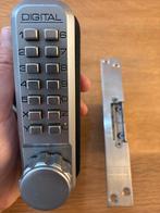 Mechanisch Codeslot Lockey met Insteekgrendel + Deuropener, Doe-het-zelf en Verbouw, Ophalen of Verzenden, Gebruikt, Overige materialen