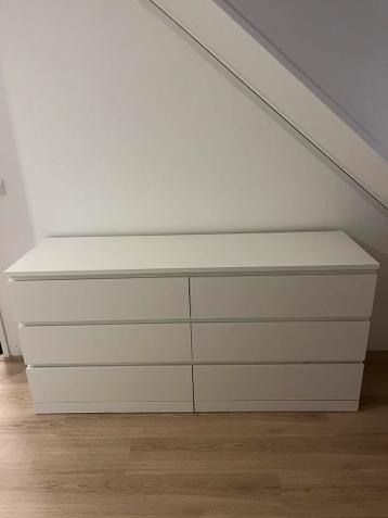 Malm ladekast wit - afbeelding 1