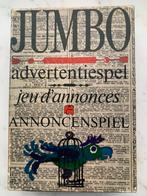 Vintage Advertentiespel - Jeu d'Annonces Jumbo spel, Ophalen of Verzenden, Zo goed als nieuw