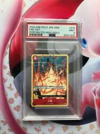 One Piece Fire Fist Ace OP-03 Holo Promo Japanse PSA 9, Ophalen of Verzenden, Nieuw, Losse kaart, Foil