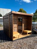 Buitensauna met voorportaal. Sauna tuinsauna incl. Kachel, Ophalen of Verzenden, Nieuw, Fins of Traditioneel, Complete sauna