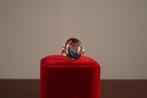 Vintage gouden ring met Amethist, Ophalen of Verzenden, Goud