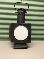 Vintage trein lamp, Antiek en Kunst, Ophalen of Verzenden