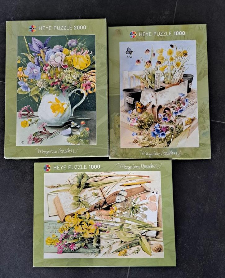 Puzzels Marjolein Bastin, Hobby en Vrije tijd, Denksport en Puzzels, Zo goed als nieuw, 500 t/m 1500 stukjes, Ophalen
