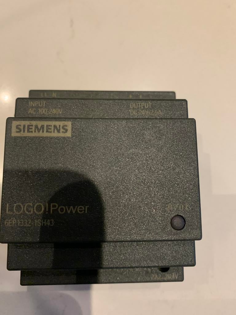 Siemens Logo voeding Logo!Power, Hobby en Vrije tijd, Elektronica-componenten, Ophalen of Verzenden, Zo goed als nieuw