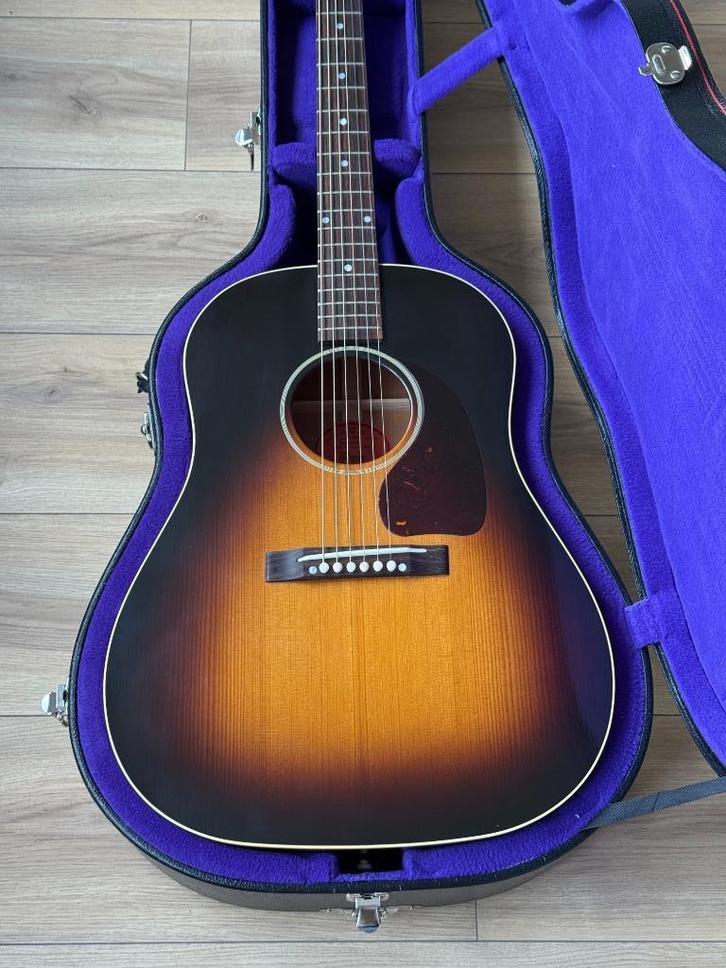 Gibson Custom Shop 1942 Banner J-45 Reissue 2024, Muziek en Instrumenten, Snaarinstrumenten | Gitaren | Akoestisch, Zo goed als nieuw