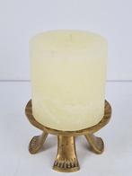 Vintage brutalist kandelaar messing mid century 1960 regency, Overige kleuren, N, Ophalen of Verzenden, N