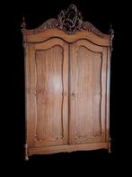 Originele biedermeier kuifkast linnenkast DEMONTABEL, Ophalen of Verzenden