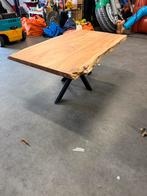 Nieuwe boomstam tafel 180X100, Huis en Inrichting, Tafels | Eettafels, Ophalen, Nieuw, Vijf personen of meer, 150 tot 200 cm