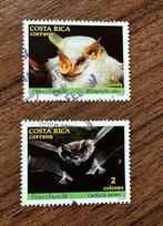 Postzegels Costa Rica 1986 vleermuizen gestempeld, Ophalen of Verzenden, Midden-Amerika