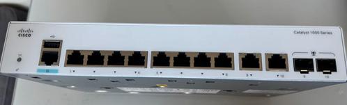 Cisco Catalyst 1000 Series 8T-E-2G-L Uit Homelab, Computers en Software, Netwerk switches, Zo goed als nieuw, Ophalen of Verzenden