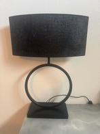 Zwarte tafellamp Light & Living, Huis en Inrichting, Lampen | Tafellampen, Ophalen, Zo goed als nieuw, Overige materialen, Minder dan 50 cm
