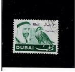 vogel Dubai, Postzegels en Munten, Postzegels | Thematische zegels, Ophalen of Verzenden, Dier of Natuur, Gestempeld