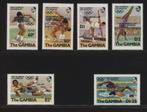 Gambia - 1985 - serie = Motief Olympische Spelen, Postzegels en Munten, Postzegels | Afrika, Ophalen of Verzenden, Overige landen