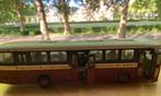 BBA stadsbus donkerrood DAF LION-TOYS, Ophalen of Verzenden, Gebruikt, Bus of Vrachtwagen, Overige merken
