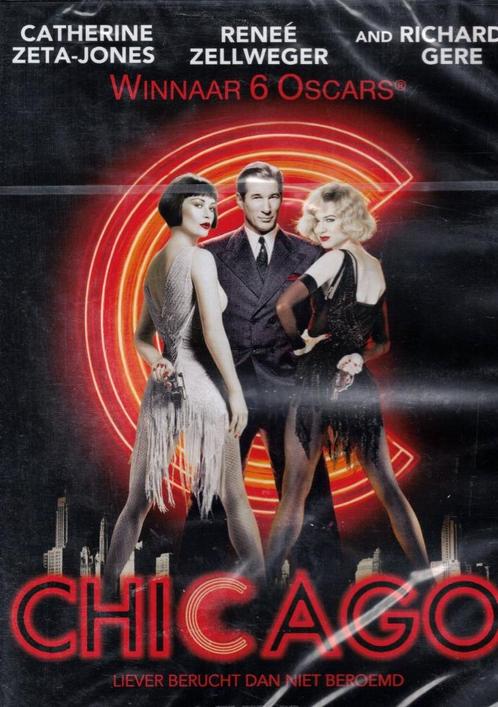 Chicago -  Rob Marshall ( Richard Gere ) - Nieuw, Cd's en Dvd's, Dvd's | Drama, Nieuw in verpakking, Drama, Vanaf 6 jaar, Ophalen of Verzenden