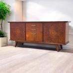 Vintage dressoir | sideboard | wandkast | houten dressoir, Met deur(en), 150 tot 200 cm, Niet bekend, 50 tot 75 cm