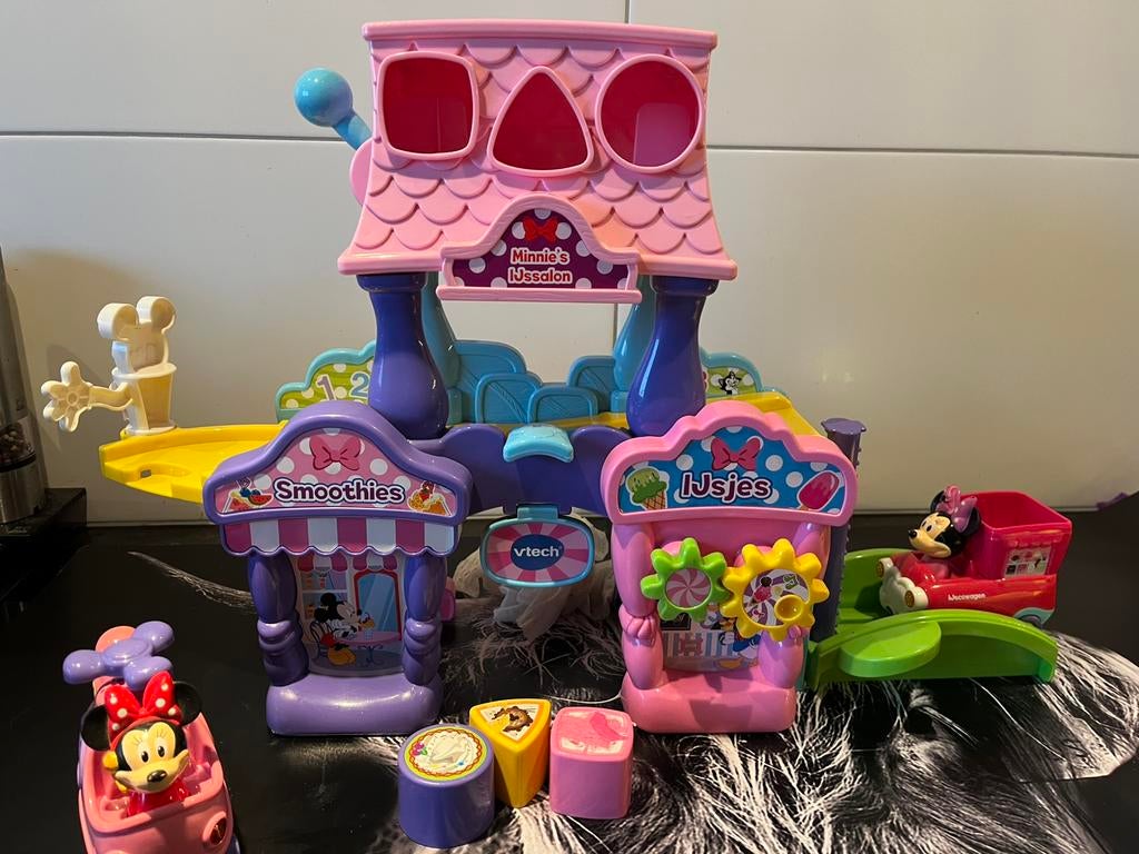 Minnie mouse - Vtech Minnie's Ijssalon - Gebruikt, Ophalen of Verzenden, Gebruikt