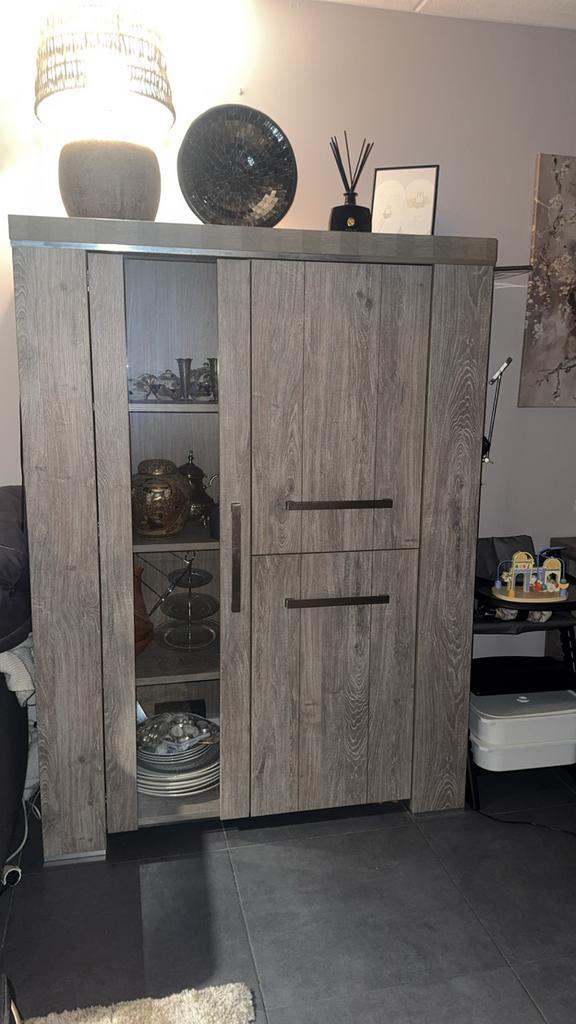 Massief Houten complete Woonkamer Set - Zeer Zwaar!, Huis en Inrichting, Complete inboedels, Ophalen