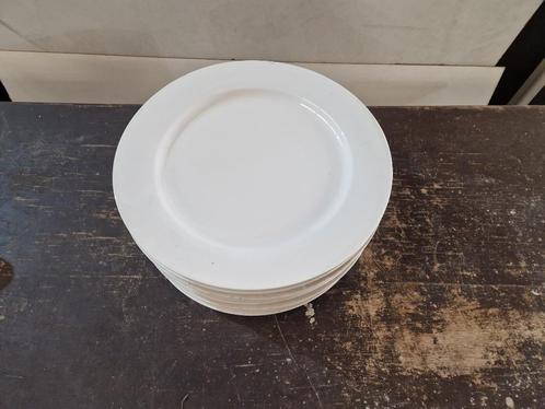 11 stuks grote offwhite borden 35cm doorsnee Hanos Dinnerwar, Huis en Inrichting, Keuken | Servies, Gebruikt, Bord(en), Overige stijlen