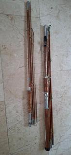Splitcane hengels (vintage), Watersport en Boten, Ophalen, Gebruikt, Werphengel