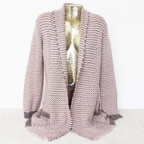 Mooi Tramontana Vest - 80 (L) € 45,-, Kleding | Dames, Truien en Vesten, Zo goed als nieuw, Maat 42/44 (L), Roze, Ophalen of Verzenden
