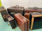 Vintage Koffers - Partij van 10 stuks, Ophalen, Gebruikt, 50 tot 60 cm, Slot