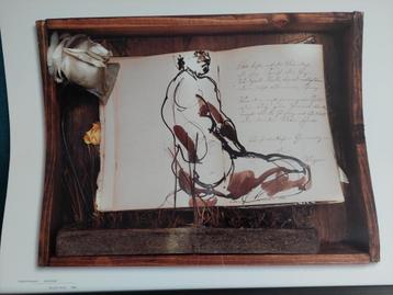 Kunst posters over boeken 5 verschillende art beschikbaar voor biedingen