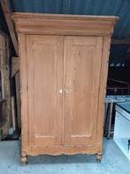 Antiek Brocante grenen Biedermeier meidenkast., Ophalen