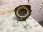 Vintage Pendule Tafelklok - 1960 - Palisanderhout, Antiek en Kunst, Antiek | Klokken, Ophalen of Verzenden
