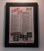 Oude Top40 Lijsten van 1986-1994: Een Tijdloos Geschenk!, Met lijst, Nieuw, Ophalen of Verzenden, A4 of kleiner