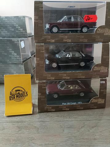 1:43 Fiat 130 Coupe 1971 Berlina 1969 beschikbaar voor biedingen