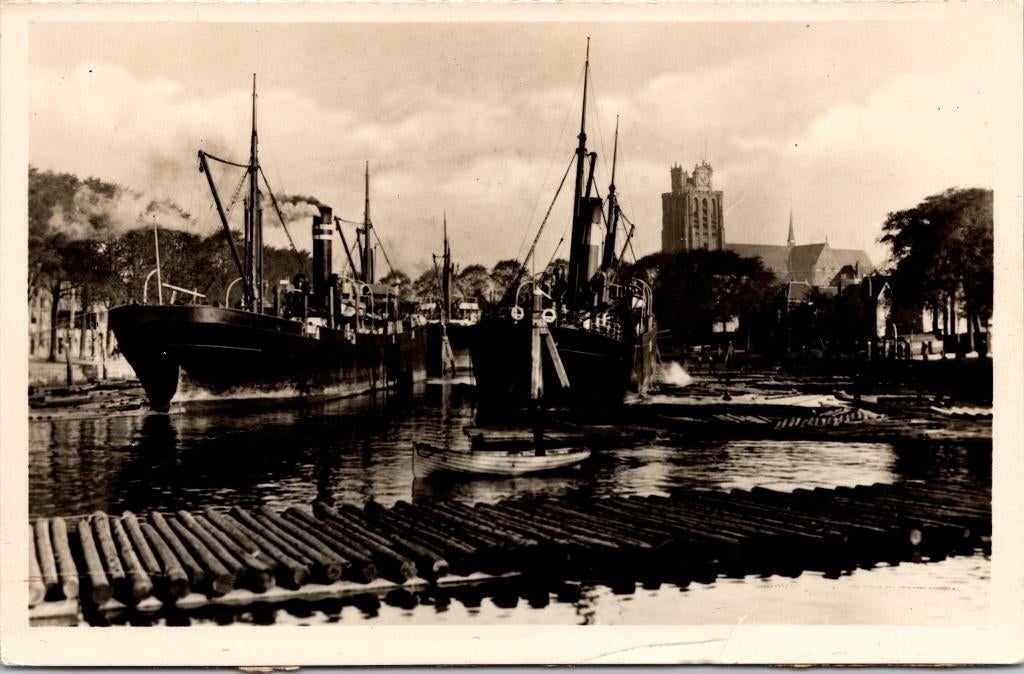 Dordrecht - Kalkhaven, Verzenden, 1920 tot 1940, Ongelopen, Zuid-Holland