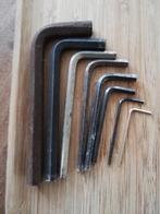 8 stuks heel goede inbus sleutels, Ophalen of Verzenden, Gebruikt