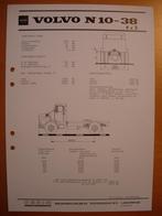 Volvo N10 Technische Specificatie folder 1974 Torpedo Neus, Ophalen, Volvo, Volvo, Zo goed als nieuw