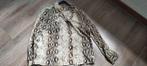Mooie blouse met snakeprint, Maat 38/40 (M), Beige, Vila, Ophalen of Verzenden