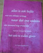 eel van de tekst - Alles is liefde van Bløf op ansichtkaart, Verzamelen, Verzenden, 1980 tot heden, Ongelopen, Overige thema's