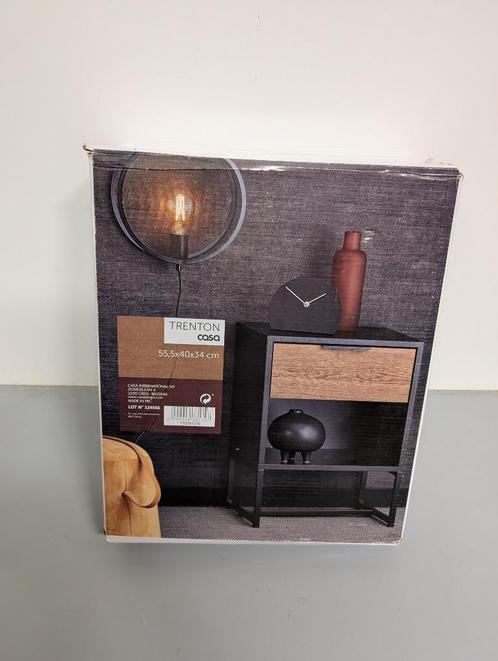 Bijzet tafel of nachtkastje, Huis en Inrichting, Slaapkamer | Nachtkastjes, Nieuw, 55 tot 70 cm, Minder dan 45 cm, Metaal of Aluminium