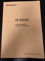 Handleiding Roland G-1000 keyboard, Muziek en Instrumenten, Keyboards, Ophalen of Verzenden, Gebruikt, Roland