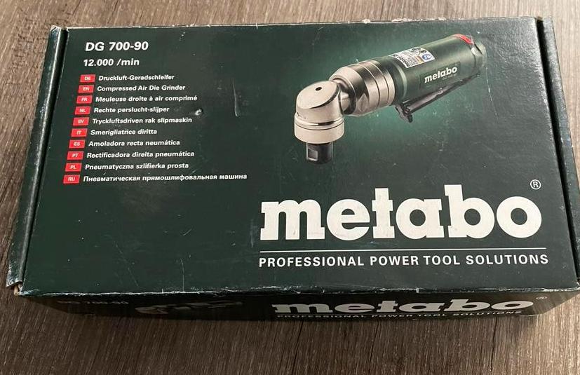 Metabo DG 700-90 Pneumatische Rechte Slijper - Nieuwstaat, Ophalen, Nieuw