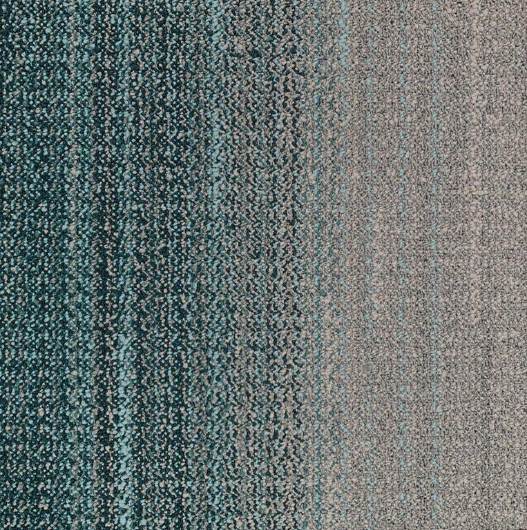 Teal/Stone tapijttegels Woven Gradience van Interface, Huis en Inrichting, Stoffering | Vloerbedekking, Groen, Nieuw, Ophalen of Verzenden