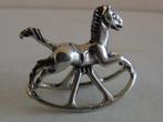 Miniatuur zilver ER41 hobbelpaard zilveren miniaturen, Verzenden, Zilver