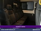 Ford Transit 2.0 TDCI 130pk L3H3 Dubbele Cabine Euro6 Airco, Voorwielaandrijving, Electronic Stability Program (ESP), Stof, 4 cilinders