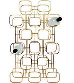 XLBoom Design Wijnrek Gavi (Bijenkorf), Ophalen, Zo goed als nieuw, Metaal, Minder dan 50 cm