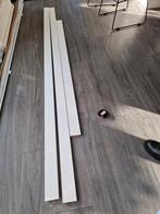 Witte MDF Plinten - 6 Meter, Doe-het-zelf en Verbouw, Plinten en Afwerking, Ophalen, Zo goed als nieuw, Mdf, 200 tot 250 cm