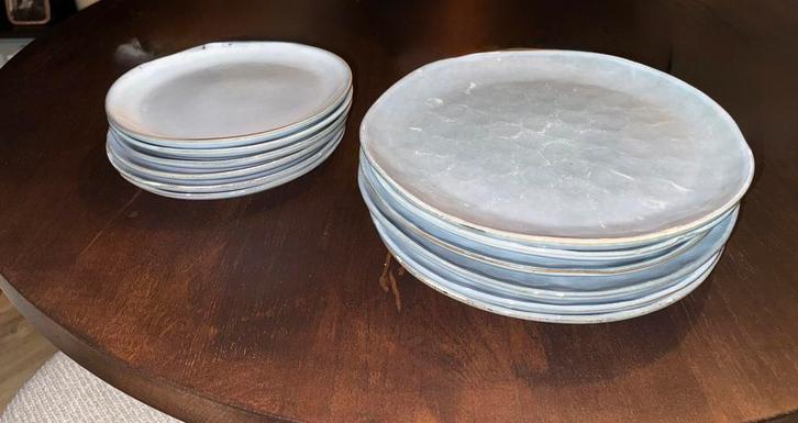 Compleet servies, Huis en Inrichting, Keuken | Servies, Bord(en), Overige stijlen, Aardewerk, Ophalen