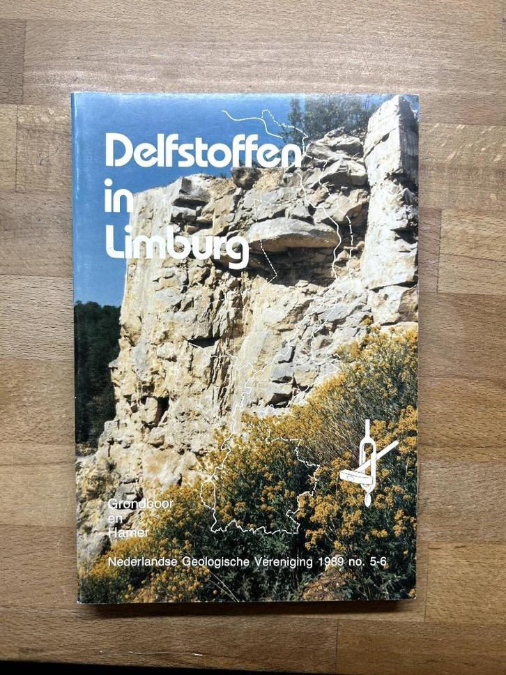 Boek 'Delfstoffen in Limburg' 1989, Verzamelen, Mineralen en Fossielen, Overige typen, Ophalen of Verzenden