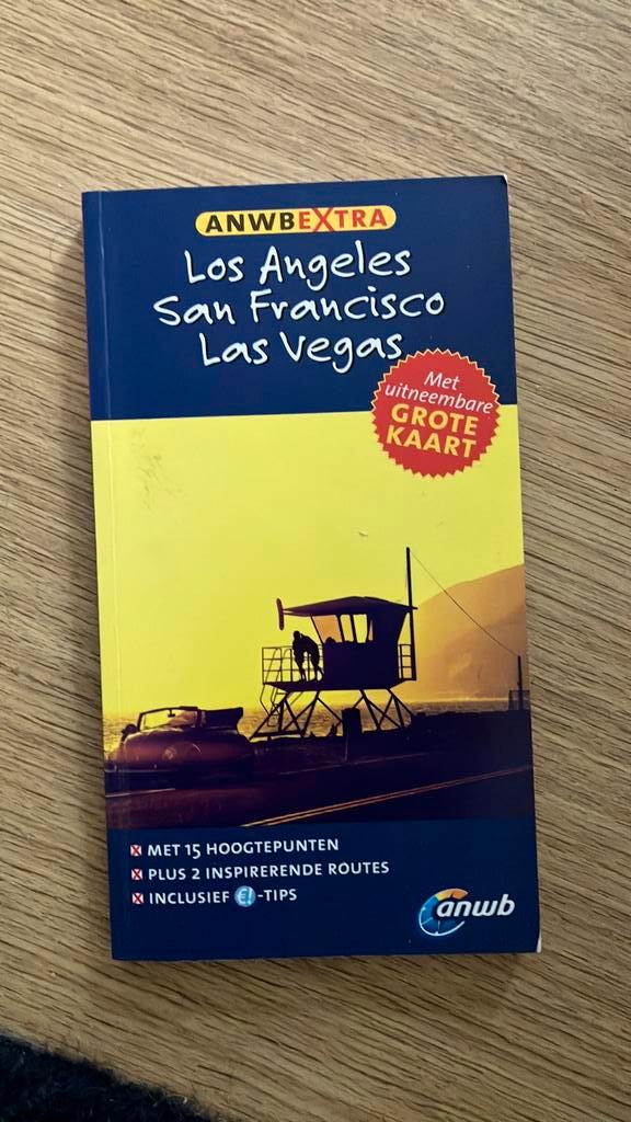 Los Angeles, San Francisco, Las Vegas, Boeken, Reisgidsen, Gelezen, Reisgids of -boek, Noord-Amerika, ANWB, Ophalen of Verzenden